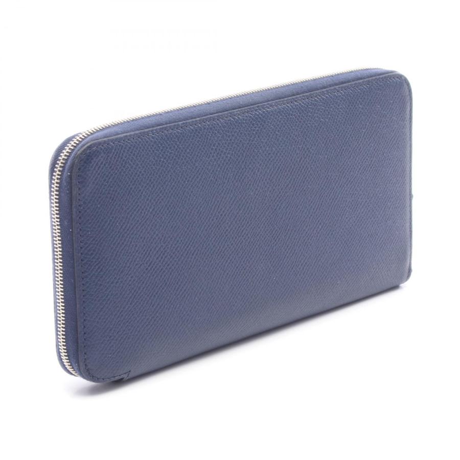 HERMES エルメス/ アザップロングシルクイン 紺/T/エルメス/Bランク/92【中古】 HERMES（エルメス） 長財布 アザップ シルクイン ロング AZAP SILKIN