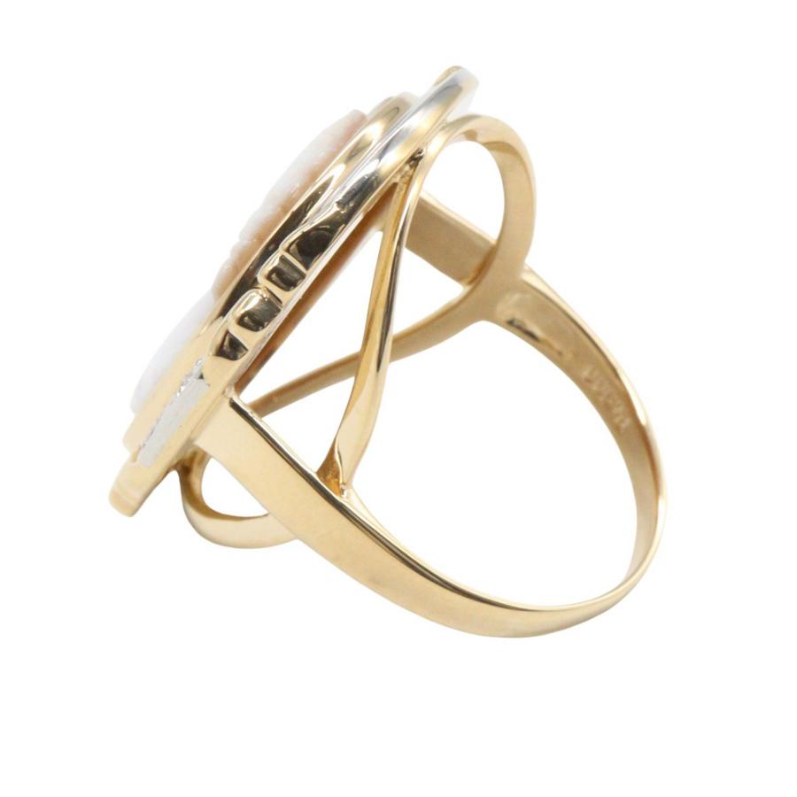 ジュエリー カメオ リング ブランドオフ JEWELRY Pt900プラチナ リング 