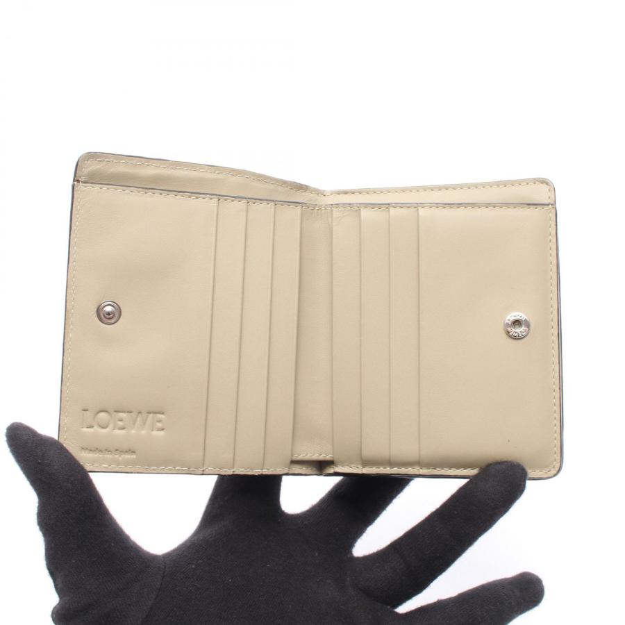 LOEWE（ロエベ） リピート アナグラム コンパクト ジップ ウォレット