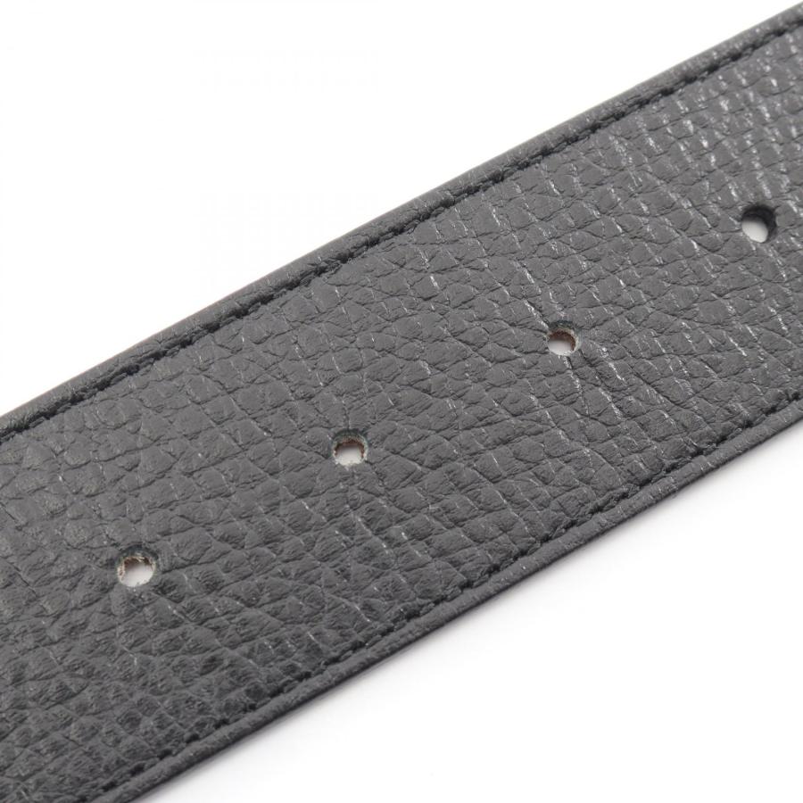 GUCCI（グッチ） GGバックル リバーシブル シルバー金具 ブランドオフ