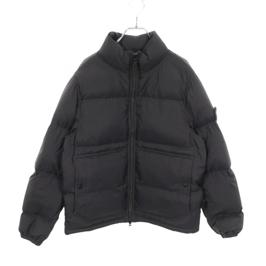 ストーンアイランド STONE  Matt Ripstop Cordura Advanced Fabrics ダウンジャケット 衣料品 アウター ナイロン メンズ ブラック系 2S154100125 S0182 【中古】 爆買 ストーンアイランド Matt Ripstop Cordura Advanced Fabrics
