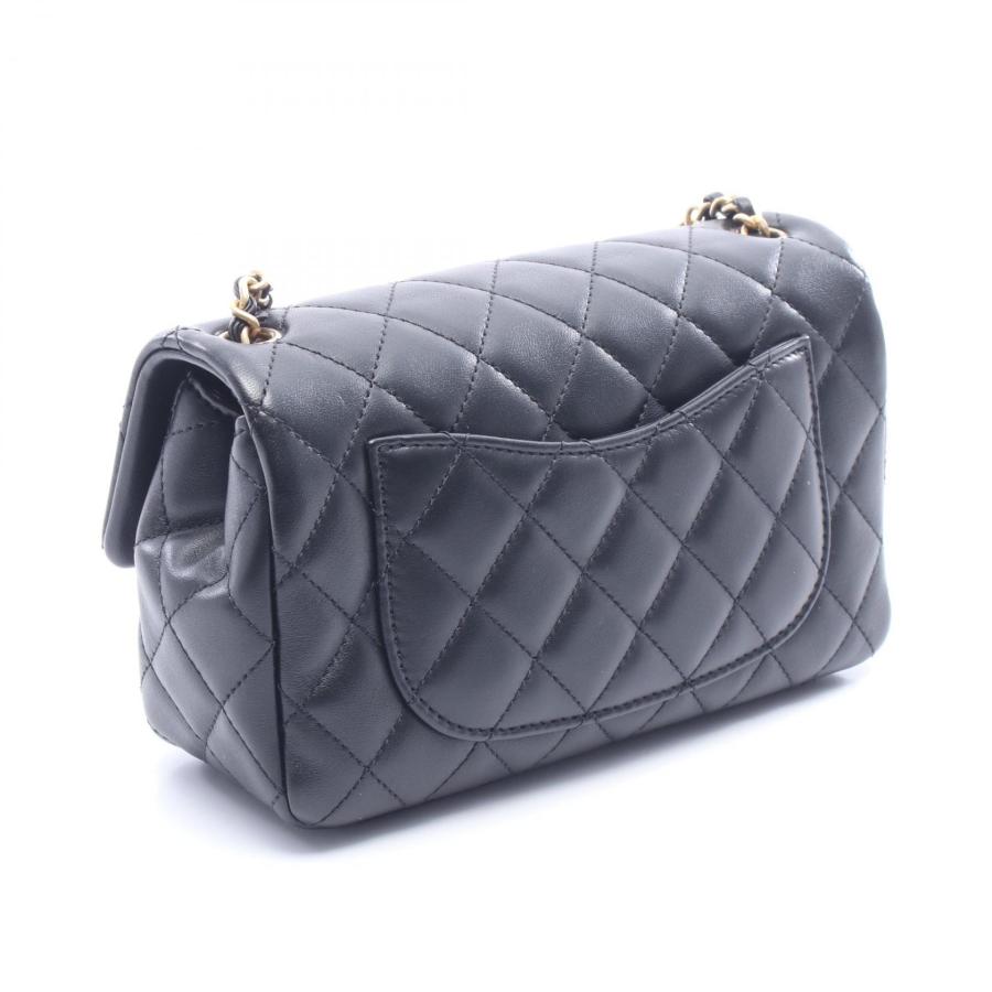 CHANEL（シャネル） ミニマトラッセ フリル ブランドオフ ラムスキン 