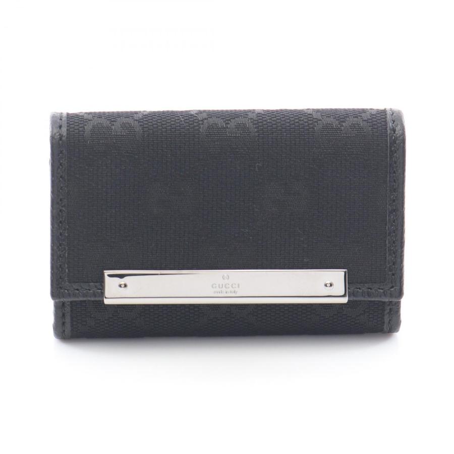 【美品】GUCCI GGキャンバスキーケース GUCCI（グッチ） GGキャンバス 6連 ブランドオフ キャンバス キー