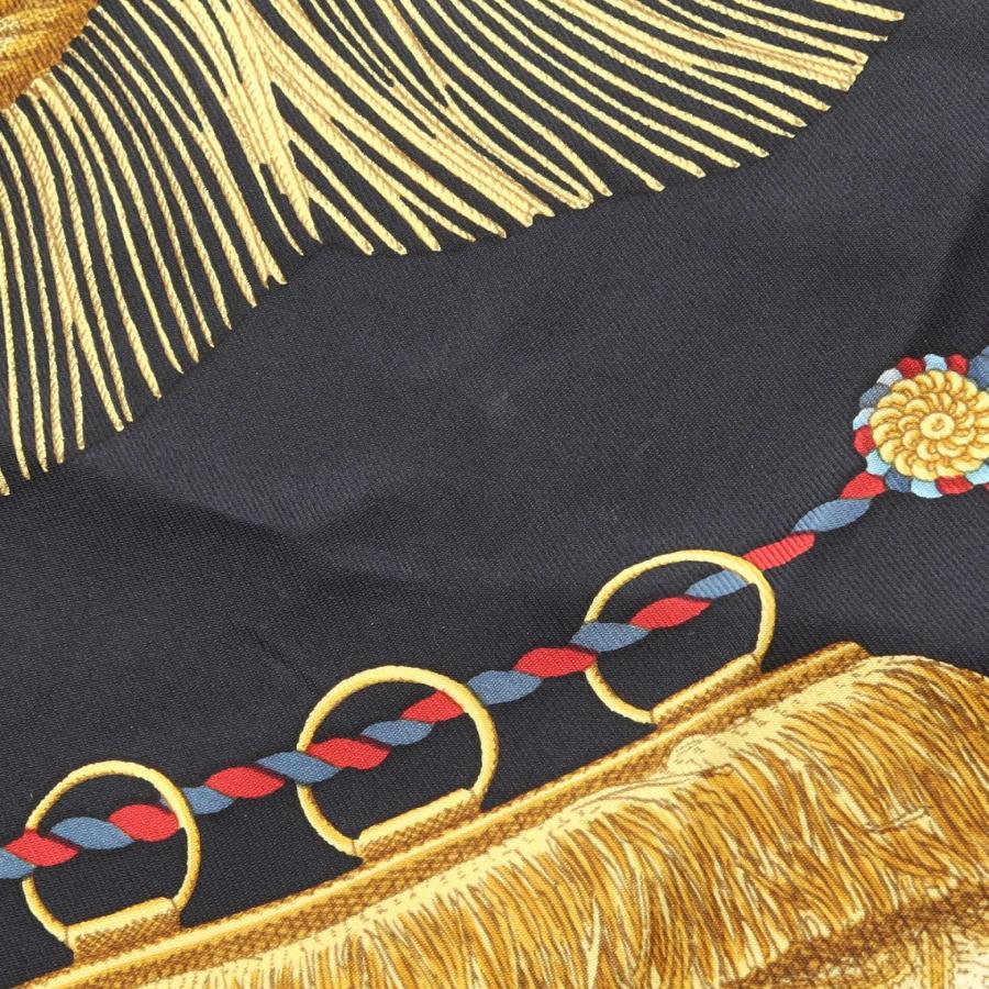HERMES（エルメス） カレ90 Poste et Cavalerie ブランドオフ シルク
