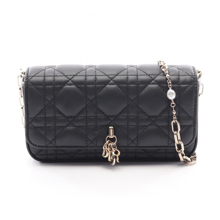 ディオール My Dior Talk フォンバッグ ブランドオフ レザー