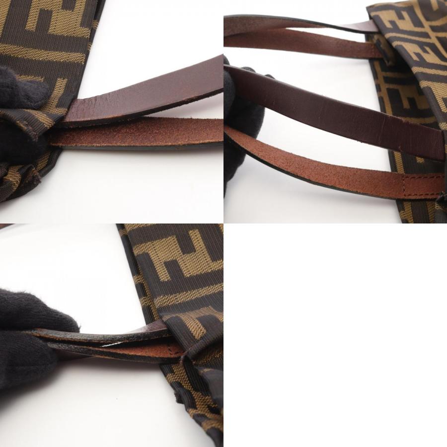 FENDI（フェンディ） ズッカ ミニトート ブランドオフ キャンバス
