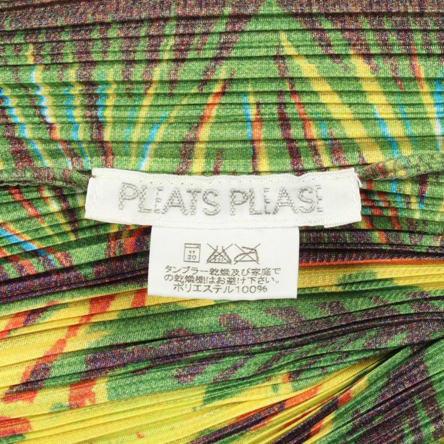 プリーツプリーズ プリーツ 総柄 長袖 ブランドオフ PLEATS PLEASE