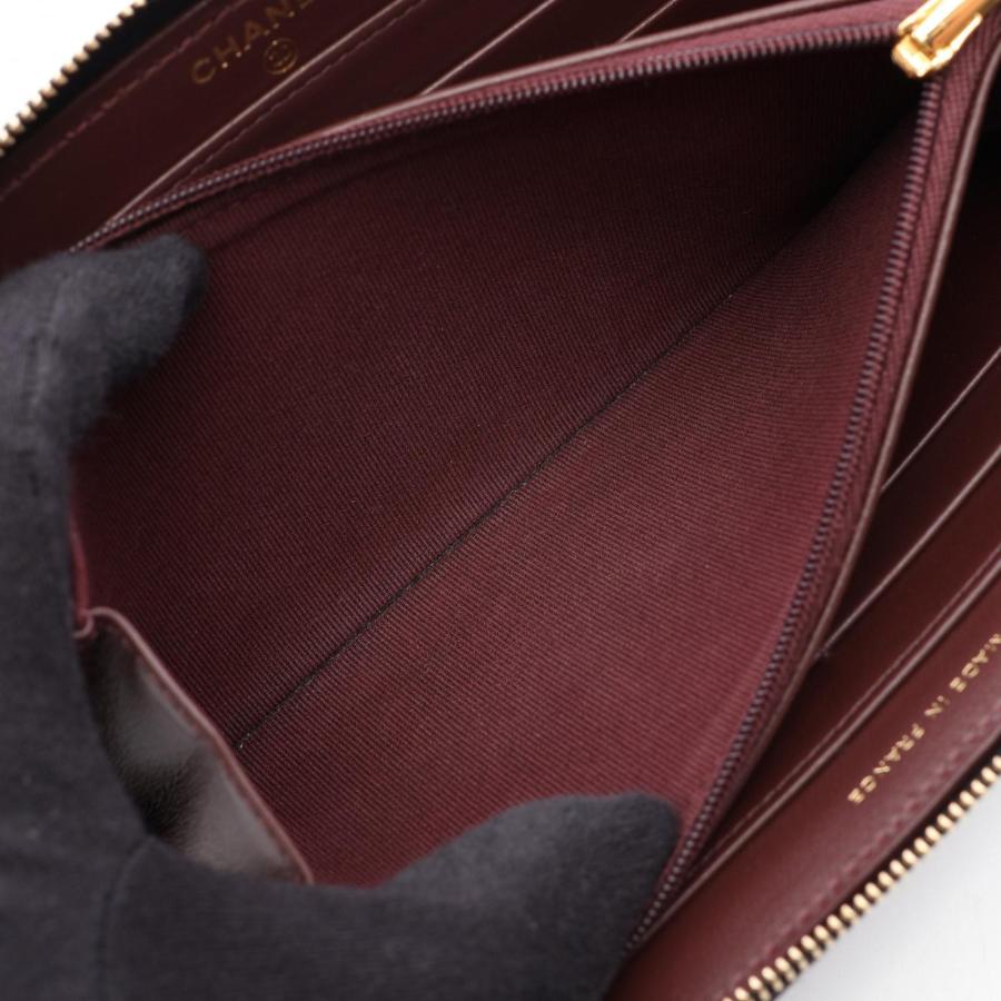 CHANEL（シャネル） クラシック ロング ジップ ウォレット マトラッセ