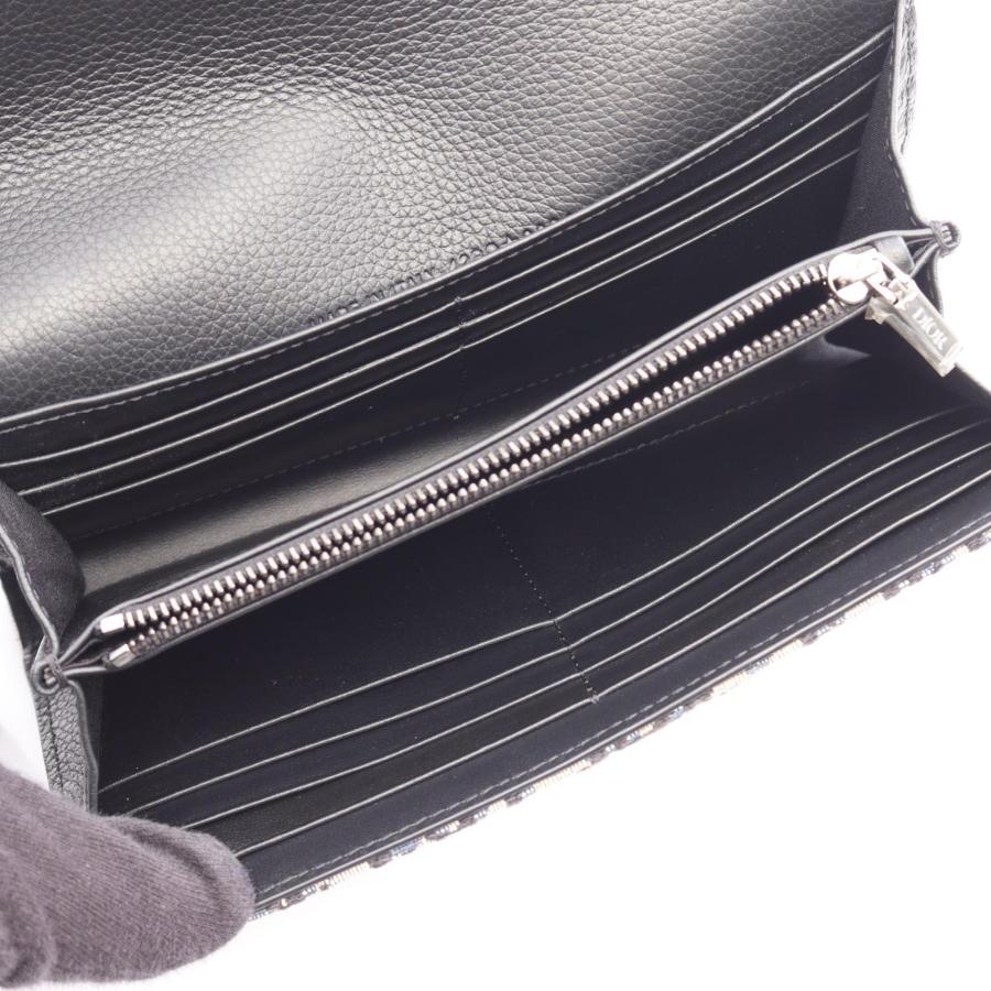 ディオール サドル オブリーク ブランドオフ Dior キャンバス 二つ折り