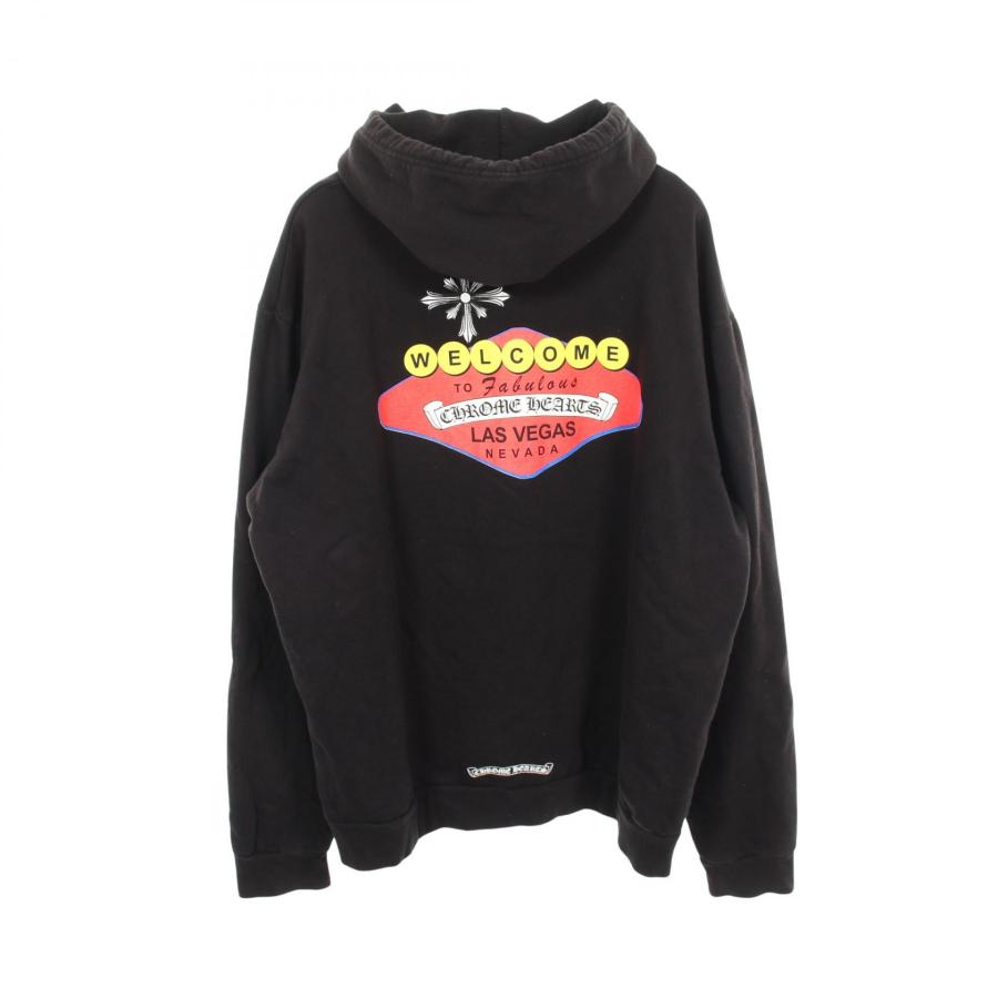 CHROME HEARTS クロムハーツ パーカー バックプリント 裏起毛 ラスベガス限定 クロムハーツ バックプリント 裏起毛 ラスベガス限定 ブランドオフ