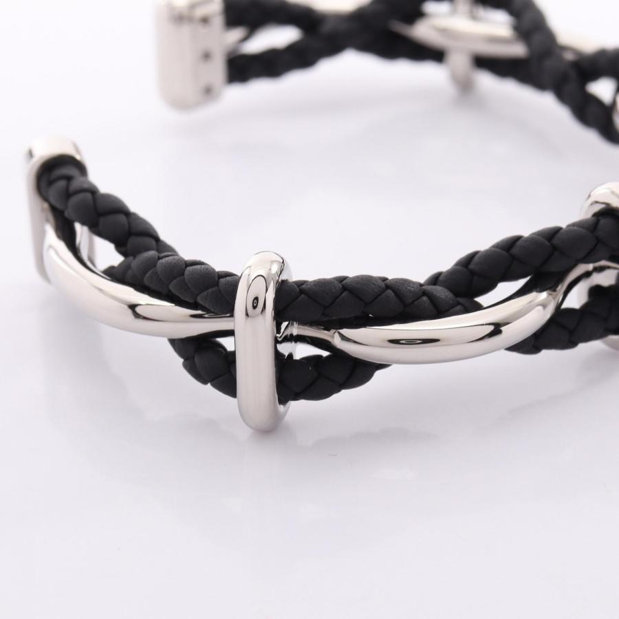 HERMES（エルメス） エジェ ブランドオフ ステンレススチール バングル