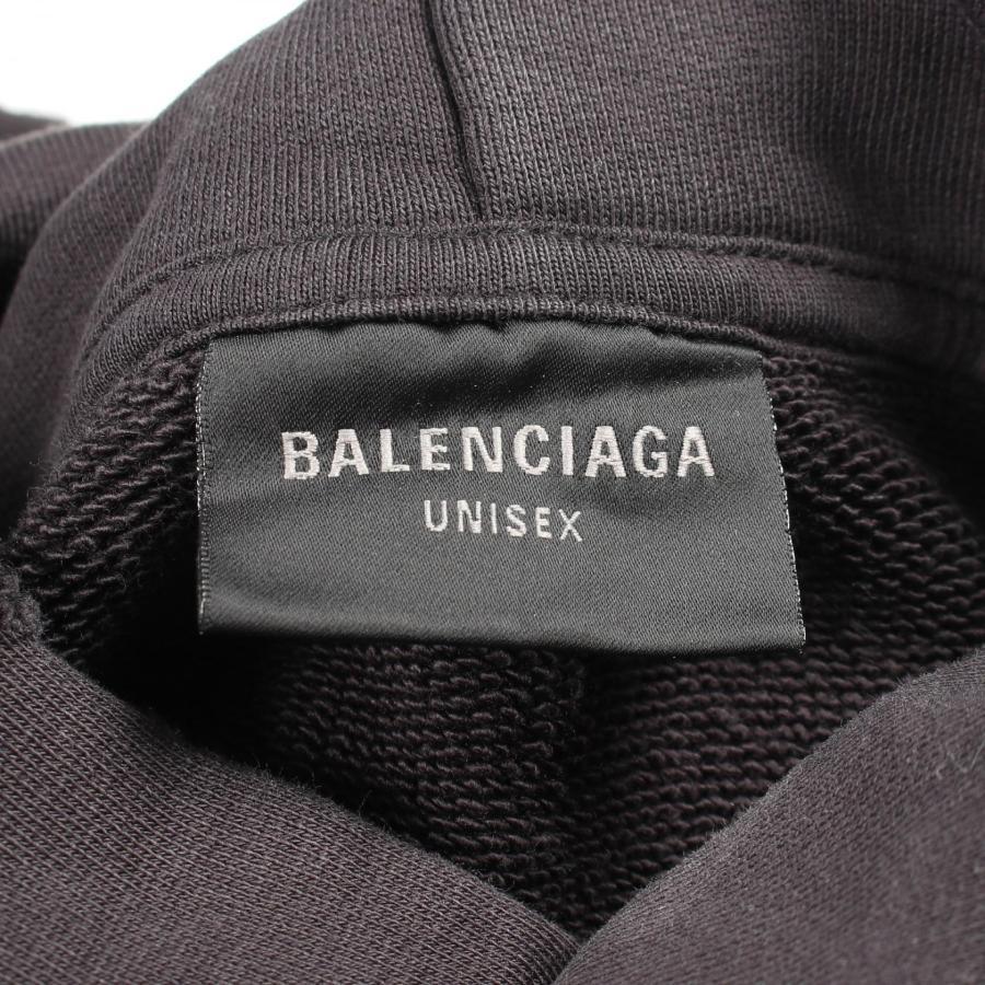 BALENCIAGA（バレンシアガ） ロゴプリント ダメージ加工 ブランドオフ