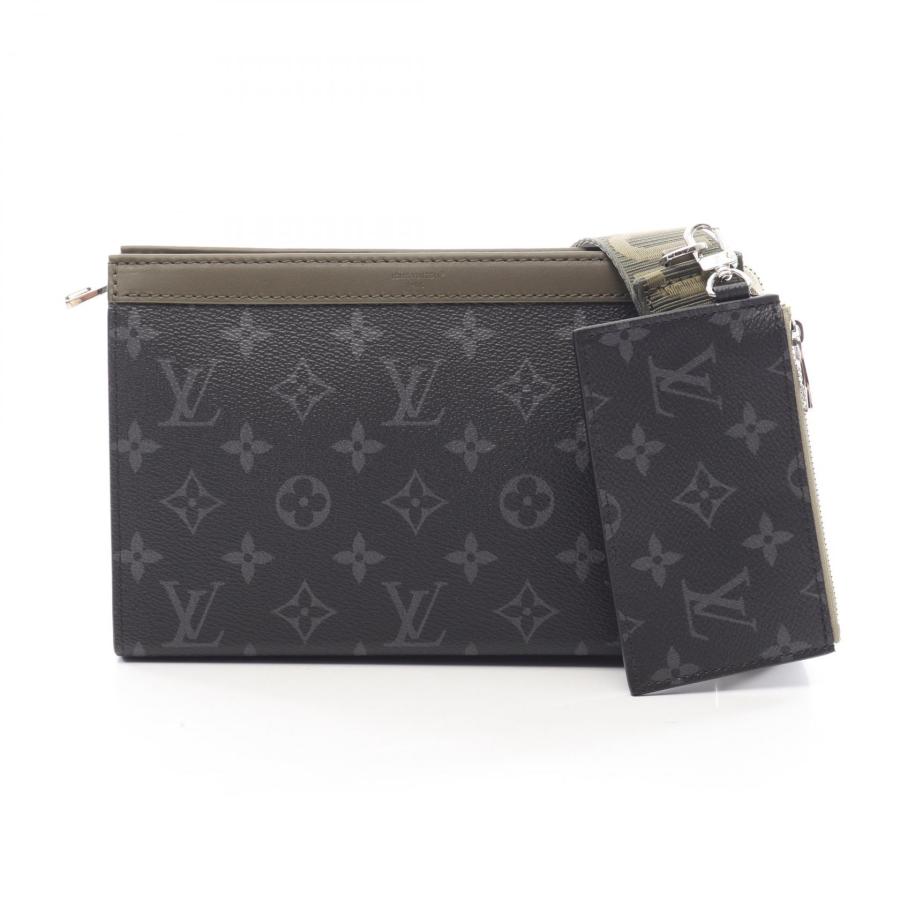 ルイ・ヴィトン ガストンショルダーバッグ モノグラム エクリプス LOUIS VUITTON（ルイ・ヴィトン） ガストン ウェアラブル ウォレット