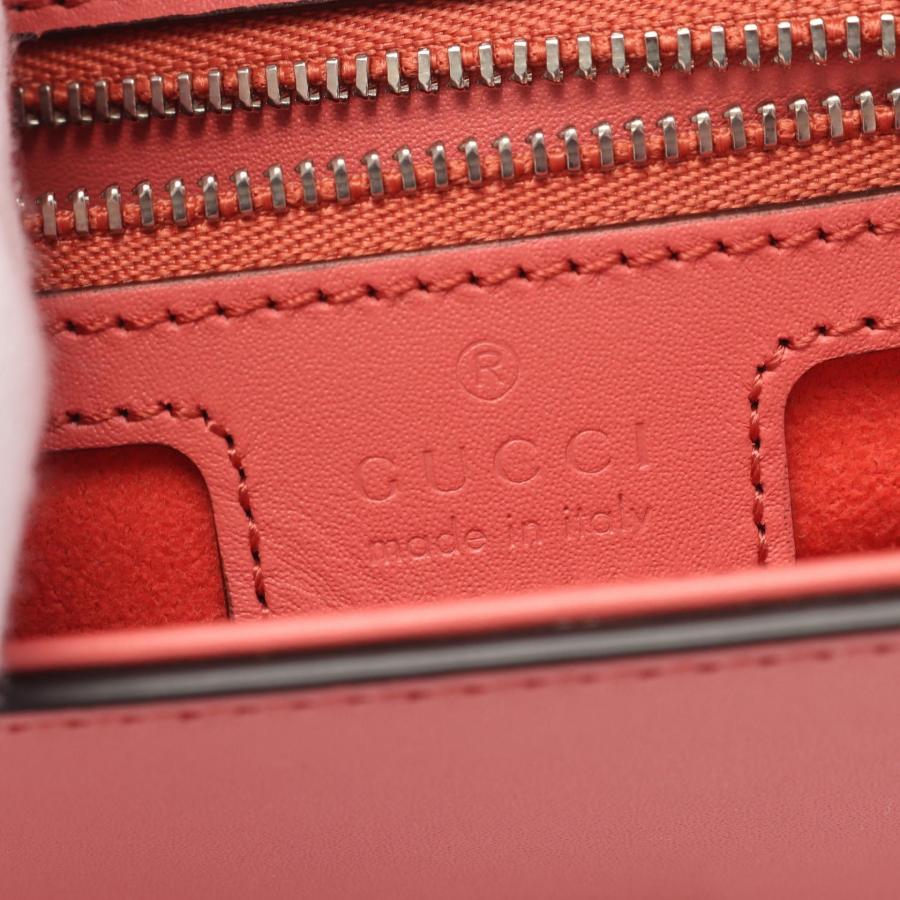 GUCCI（グッチ） プチ GG ブランドオフ レザー ショルダーバッグ