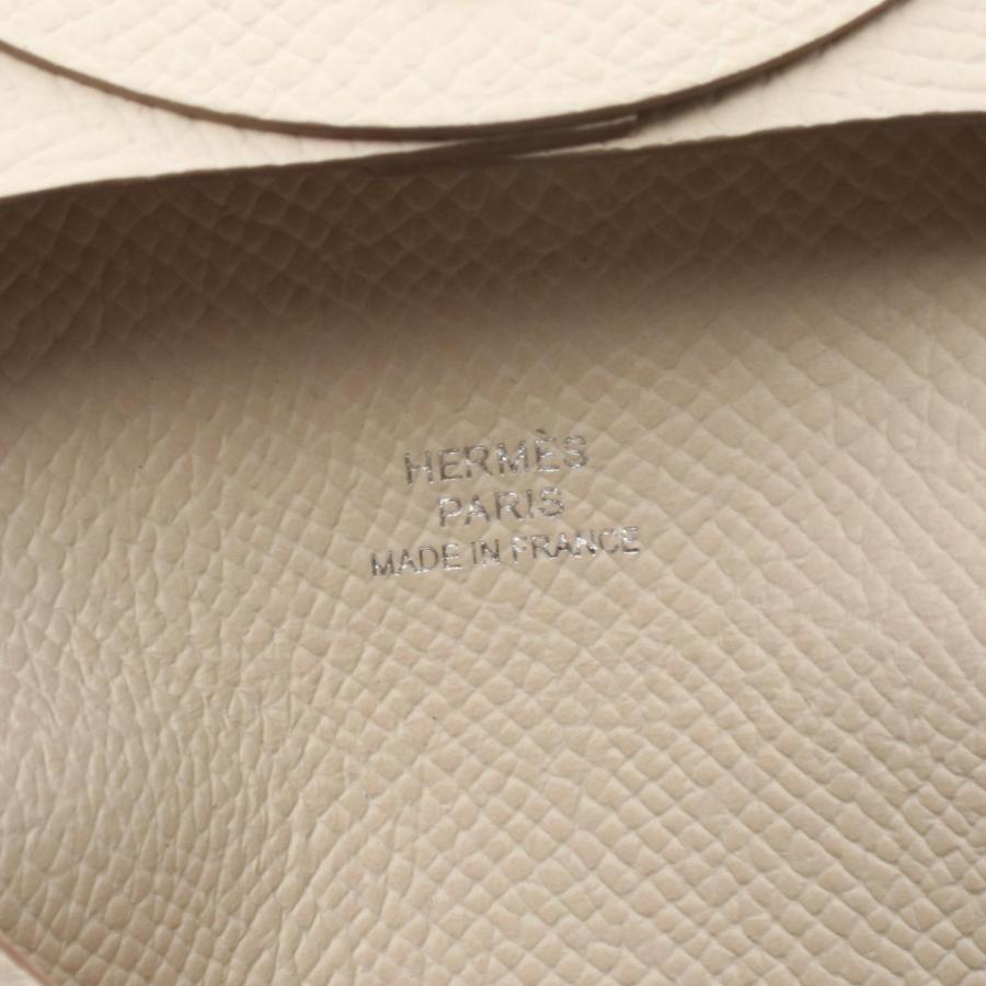 HERMES（エルメス） バスティア ブランドオフ レザー コインケース