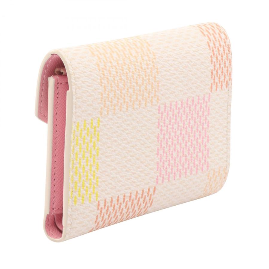 ルイヴィトン Louis Vuitton ダミエリシャス ポルトフォイユ ヴィクトリーヌ N40750 3つ折り財布 レディース 送料無料 【中古】 ルイヴィトン Louis Vuitton ダミエリシャス ポルトフォイユ