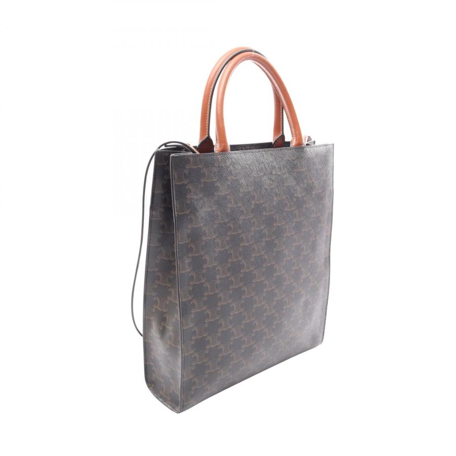 美品　セリーヌ　トリオンフ　バーティカルカバ　スモール　2way　トートバッグ CELINE（セリーヌ） 爆買 スモール バーティカル カバ トリオンフ 2WAY