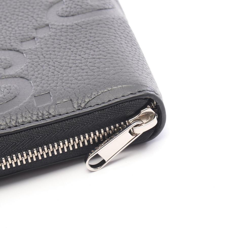 GUCCI（グッチ） ジャンボGG ブランドオフ レザー ラウンド長財布