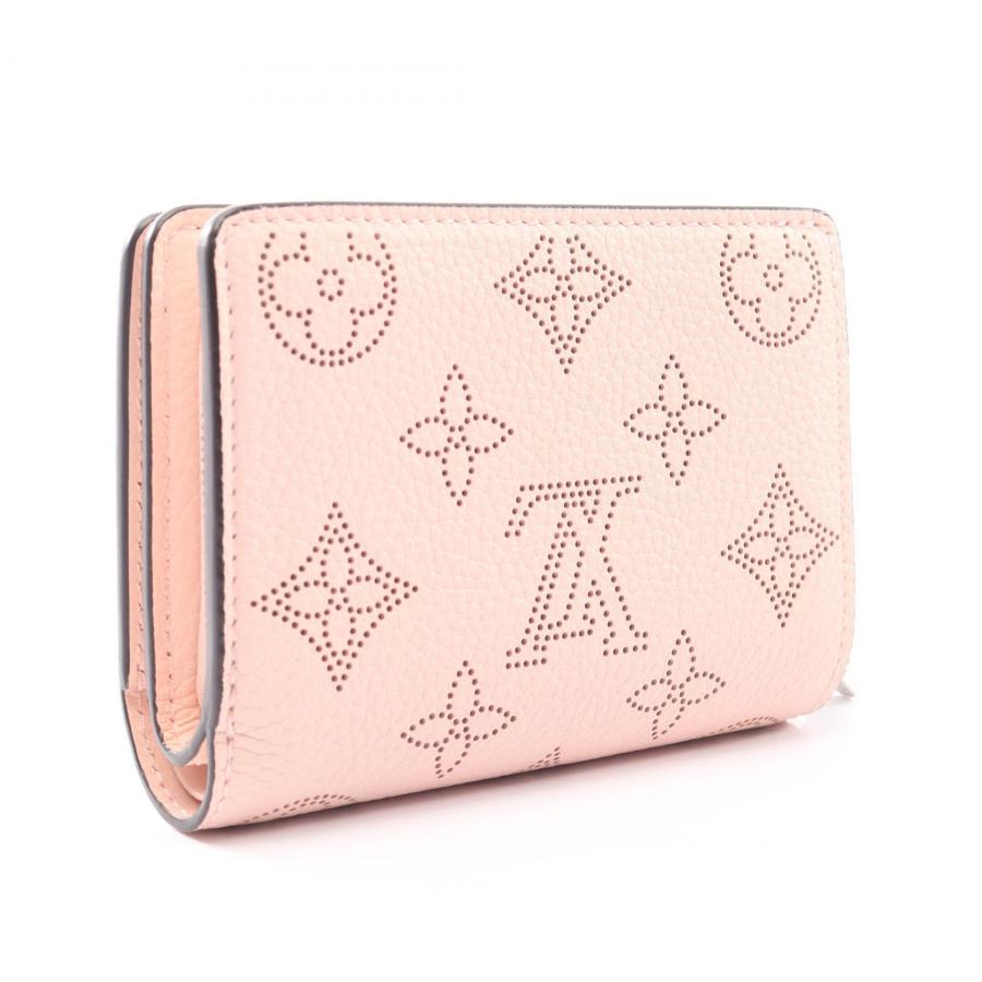 ルイヴィトン マヒナ ポルトフォイユクレア ジャスミンピンク 二つ折り財布 LOUIS VUITTON（ルイ・ヴィトン） ポルトフォイユ クレア モノグラム