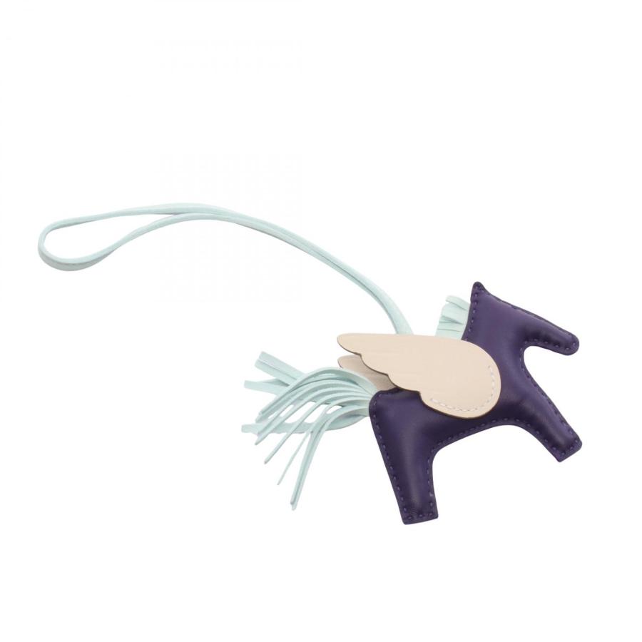 エルメス チャーム ロデオPM ペガサス パープル/ヴェールペパーミント/クレ HERMES（エルメス） ロデオペガサスPM パープル クレ ヴェール