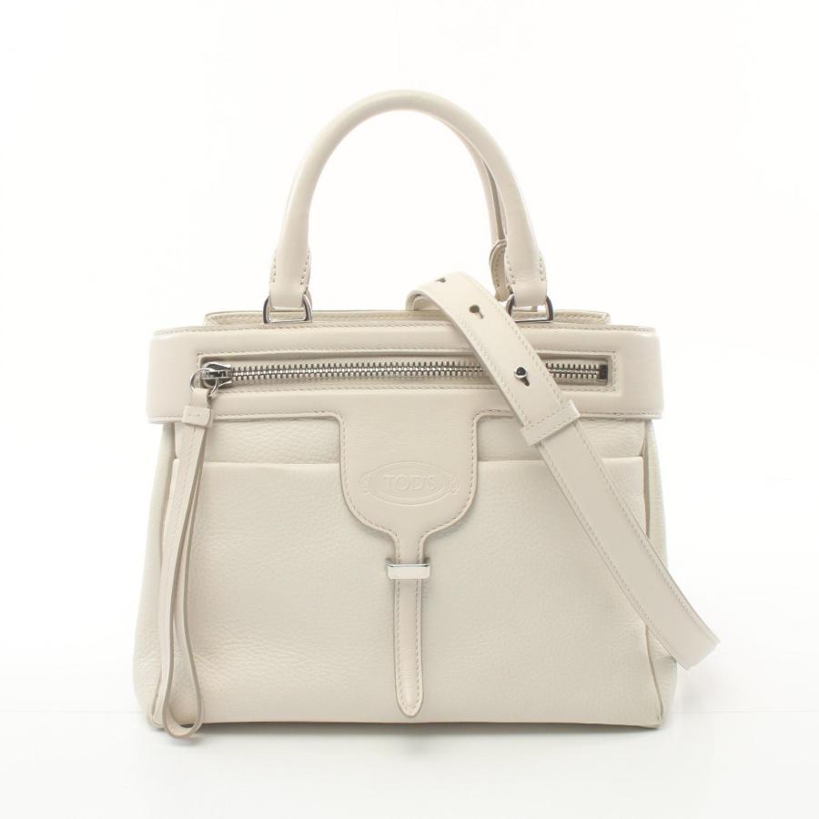 トッズ THEA セアー TOD’S レザー ハンドバッグ レザー レディース トッズ THEA セアー ブランドオフ TOD'S レザー ハンドバッグ 中古