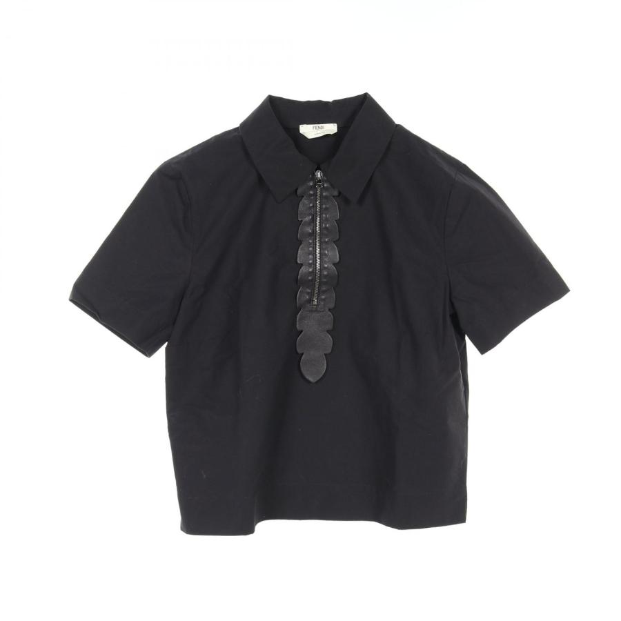 FENDI フェンディ 24SS FY0936 AR6Z ブラック コットン 半袖カットソー  