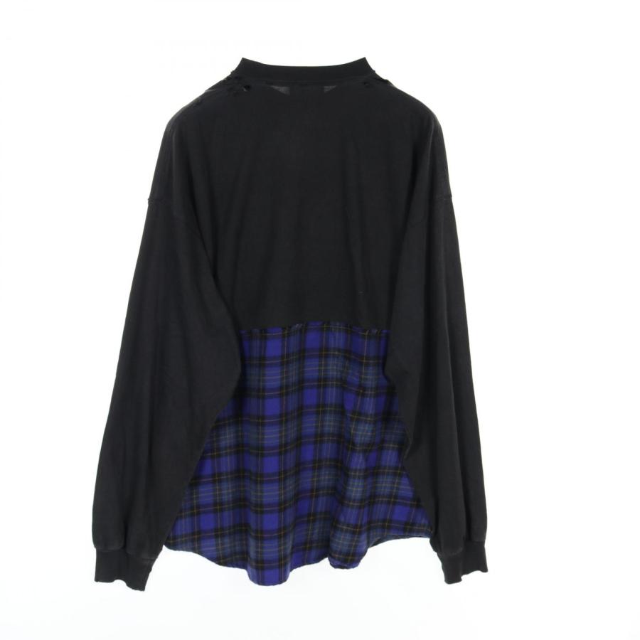 BALENCIAGA - BALENCIAGA バレンシアガ カットソー AUTHENTIC PATCHED BALENCIAGA バレンシアガ AUTHENTIC PATCHED ブランドオフ
