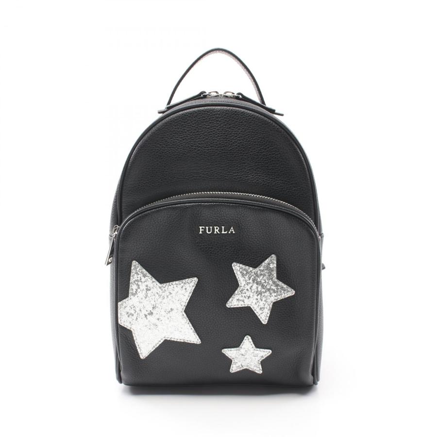 FURLA（フルラ） Frida Star ブランドオフ レザー リュックサック 