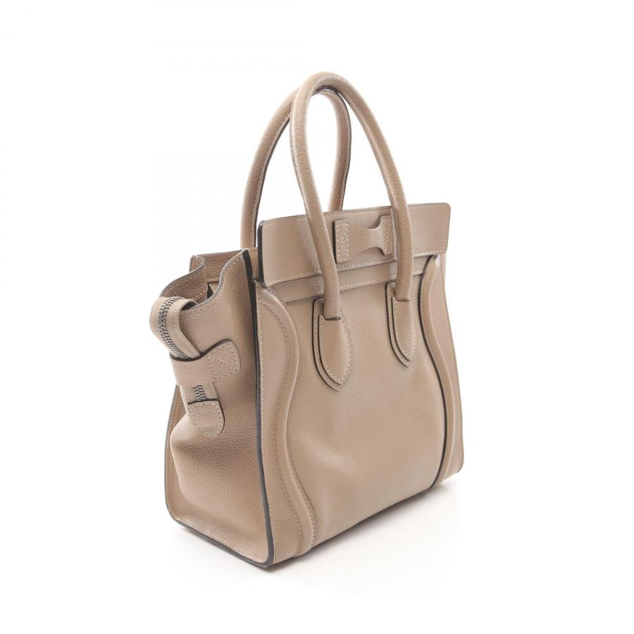 CELINE（セリーヌ） ラゲージ マイクロショッパー ブランドオフ レザー