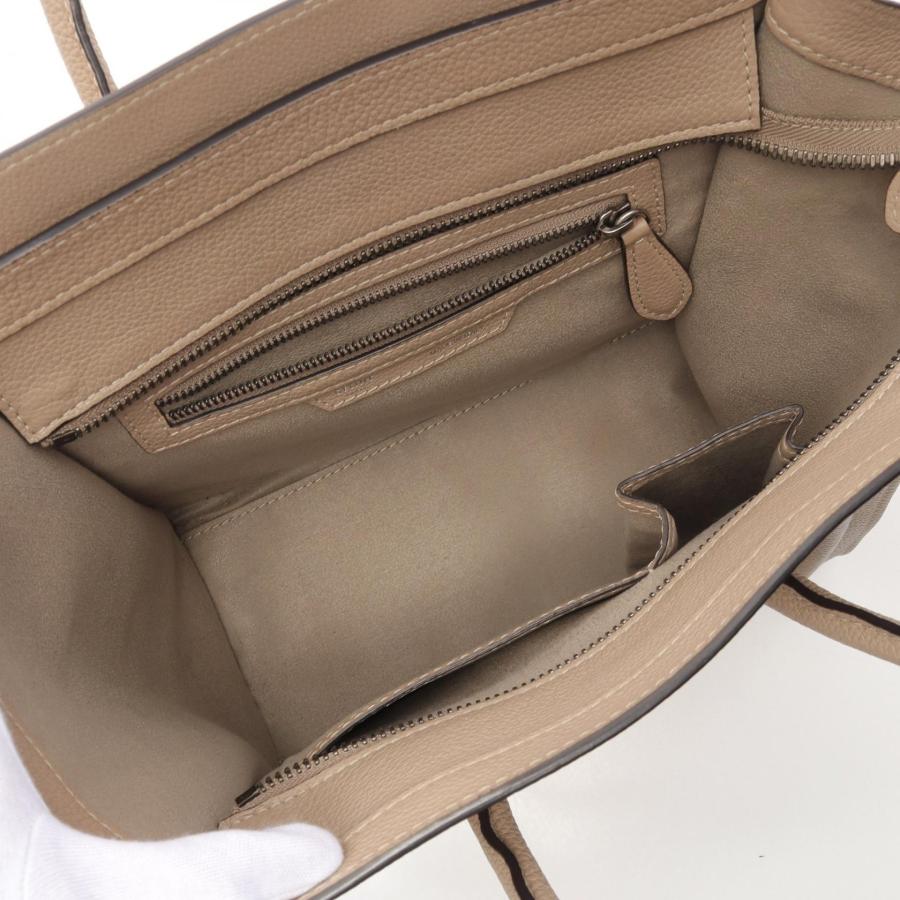CELINE（セリーヌ） ラゲージ マイクロショッパー ブランドオフ レザー