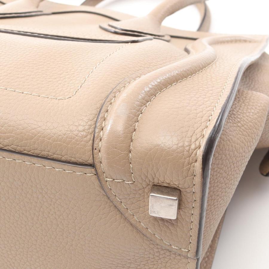 CELINE（セリーヌ） ラゲージ マイクロショッパー ブランドオフ レザー