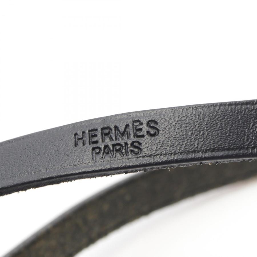 HERMES（エルメス） アピ3 ロング ブランドオフ レザー ブレスレット