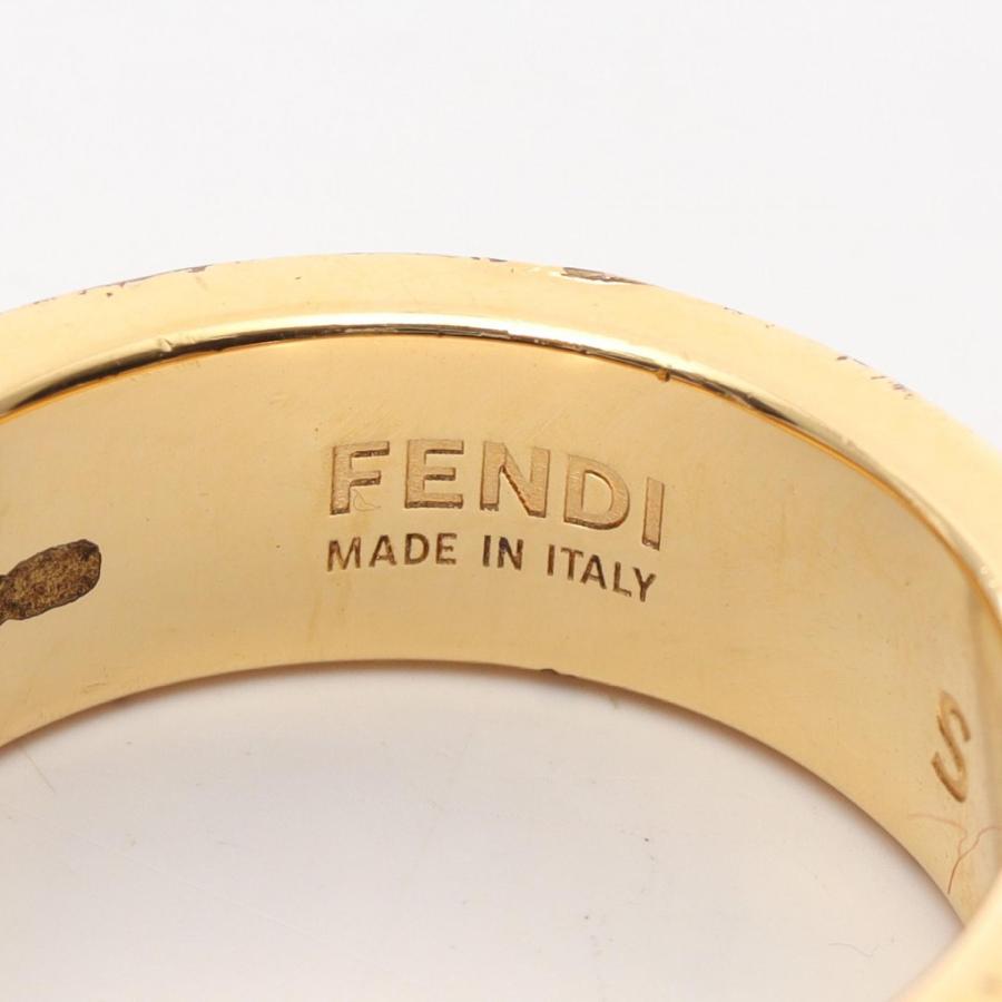 FENDI（フェンディ） Fロゴ ブランドオフ FENDI GP（ゴールドメッキ