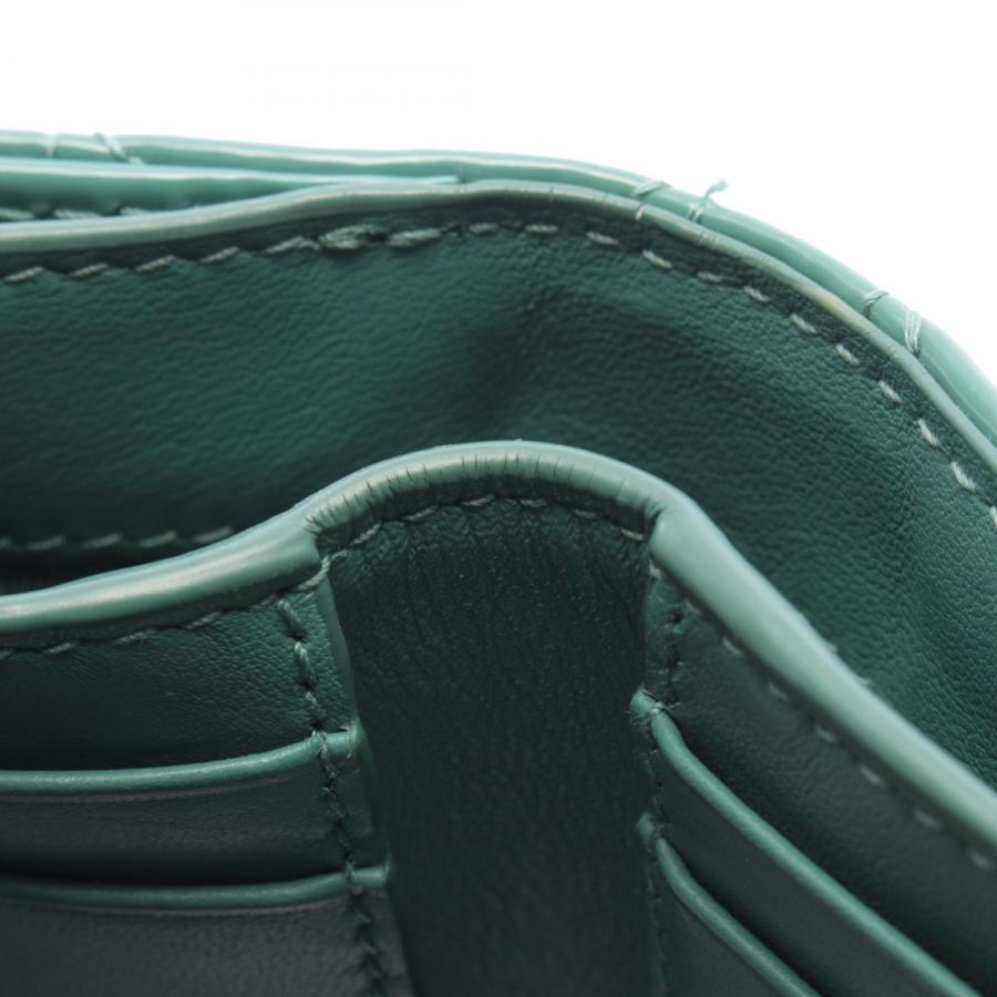 ディオール LADY DIOR ロータスウォレット ブランドオフ Dior パテント