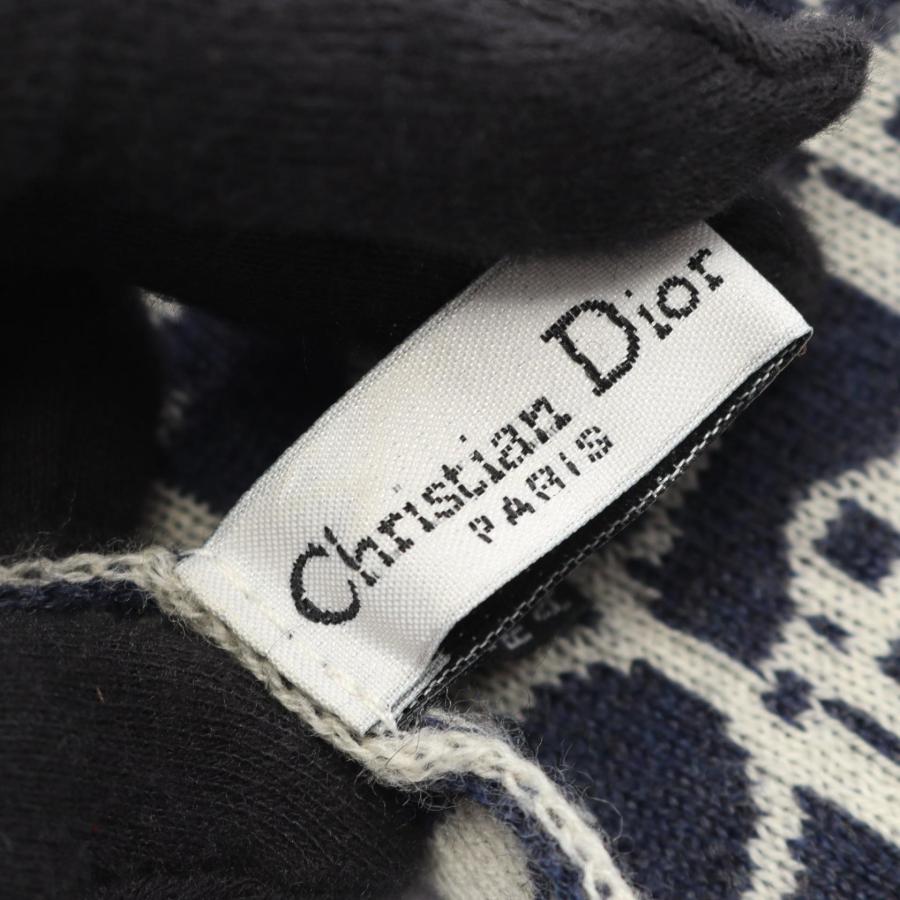 ディオール トロッター ブランドオフ Dior ウール マフラー 中古