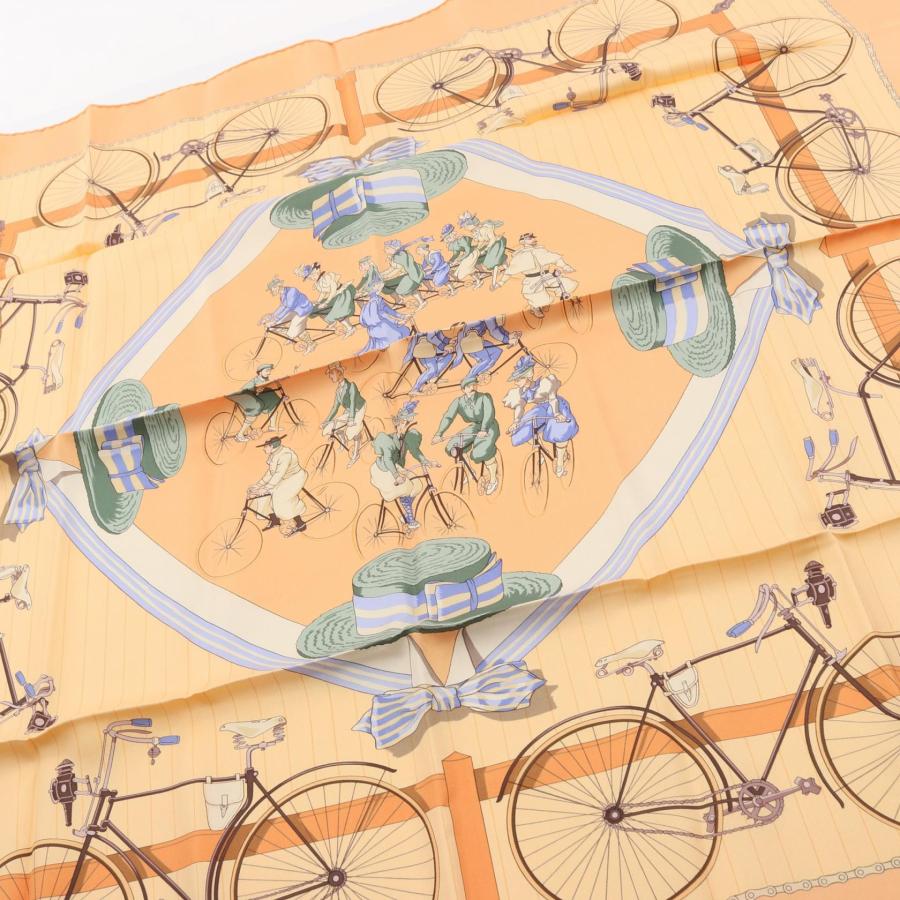 HERMES（エルメス） カレ90 LES BECANES ブランドオフ シルク スカーフ