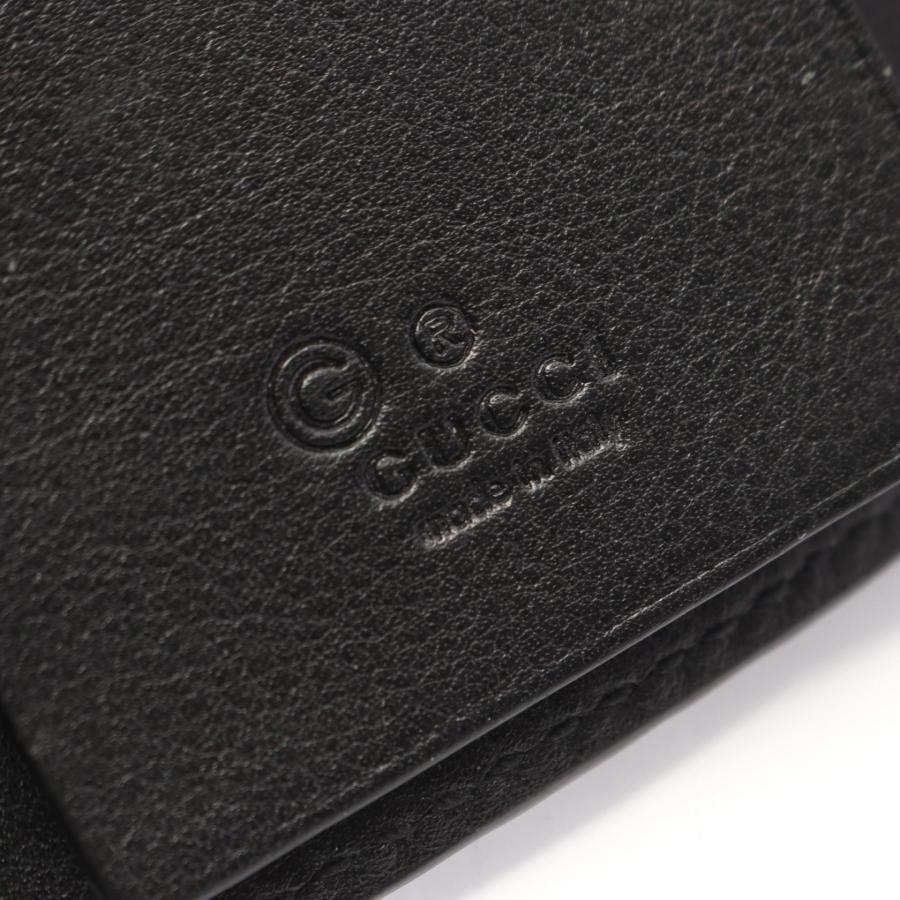 GUCCI（グッチ） マイクログッチシマ 6連 ブランドオフ レザー キー