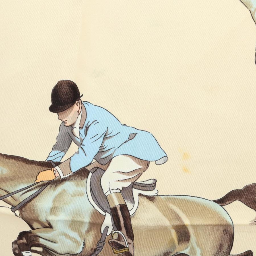 HERMES（エルメス） カレ90 JUMPING ブランドオフ シルク スカーフ
