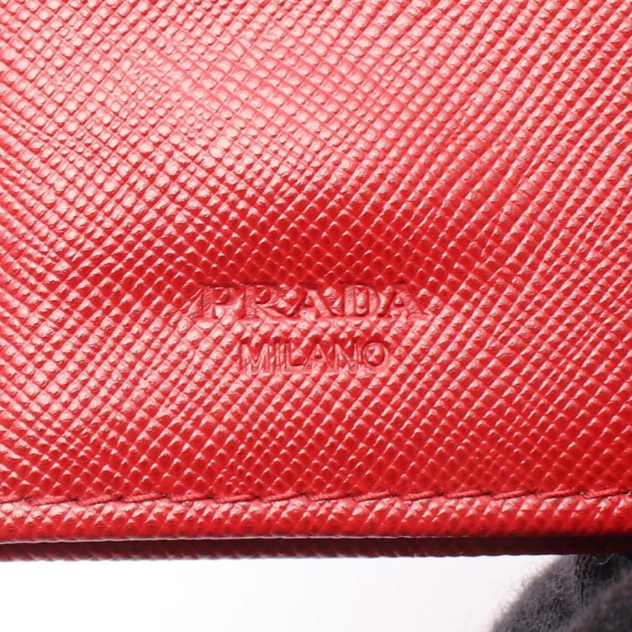 PRADA（プラダ） 爆買 ブランドオフ サフィアーノレザー 二つ折り財布