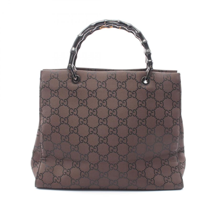 GUCCI（グッチ） バンブー GG柄 ブランドオフ キャンバス トートバッグ