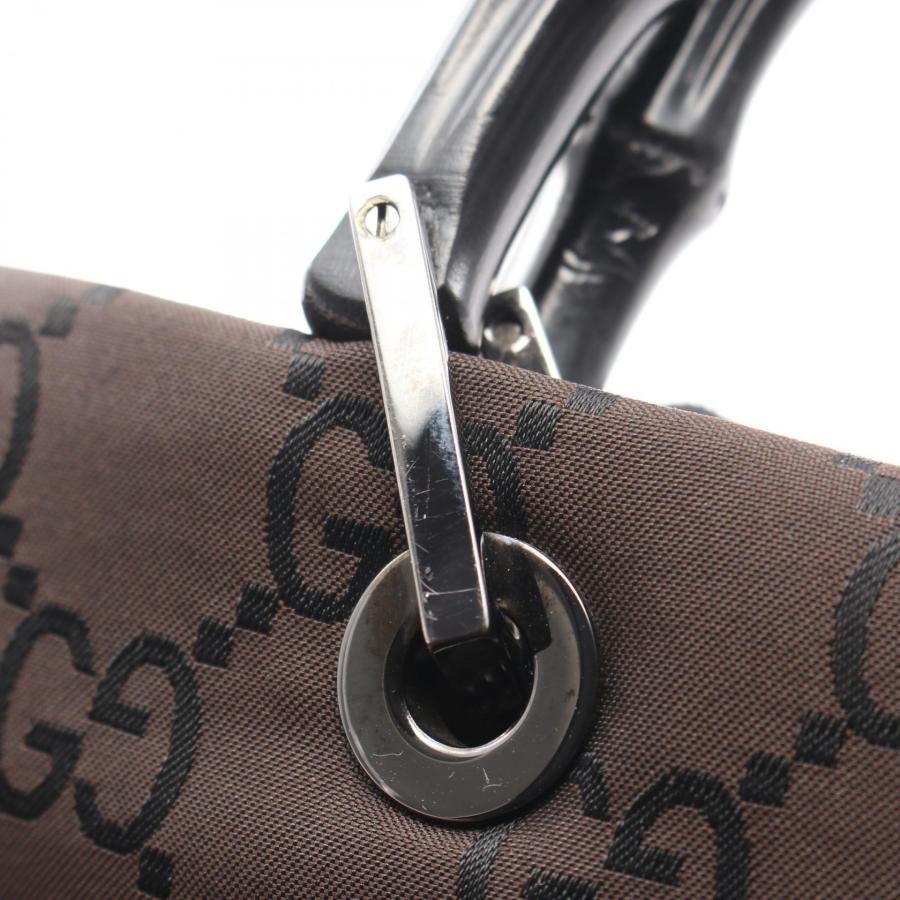 GUCCI（グッチ） バンブー GG柄 ブランドオフ キャンバス トートバッグ