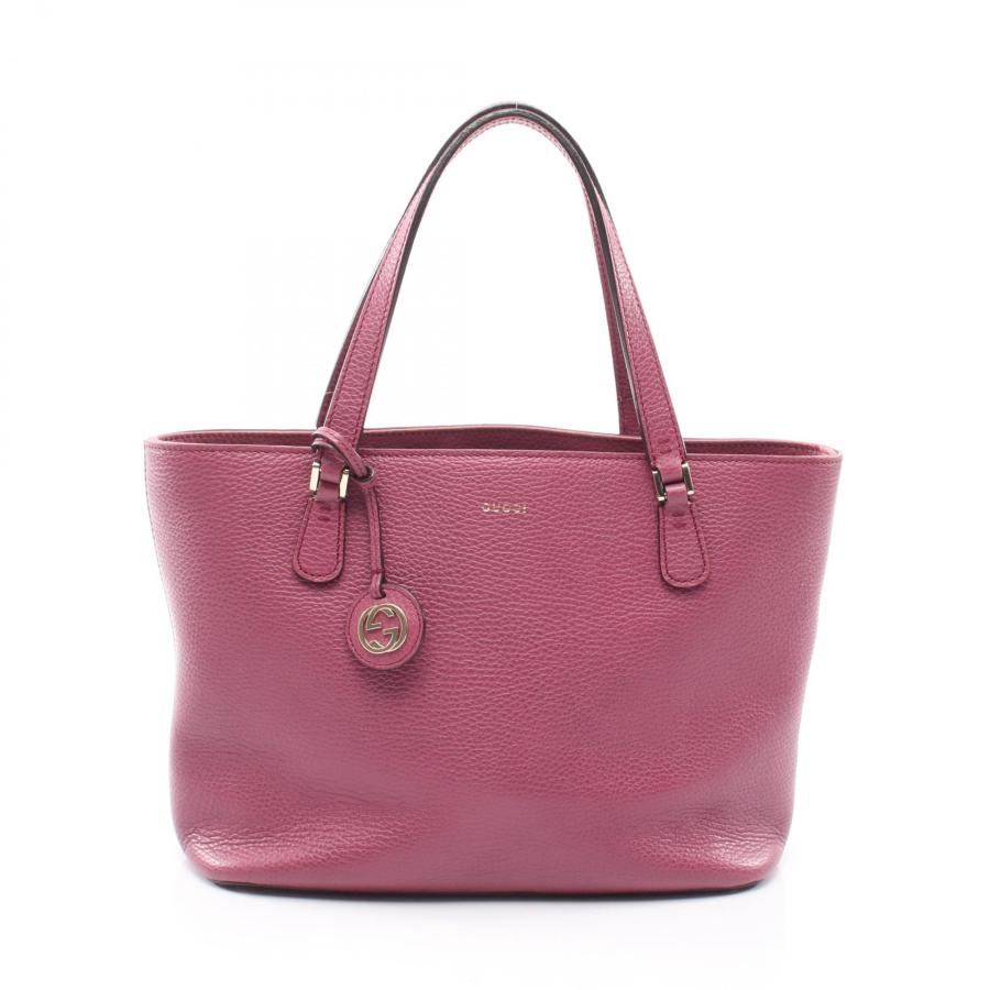 GUCCI GGインターロッキングレザートートバック GUCCI（グッチ） インターロッキングG ブランドオフ レザー トート