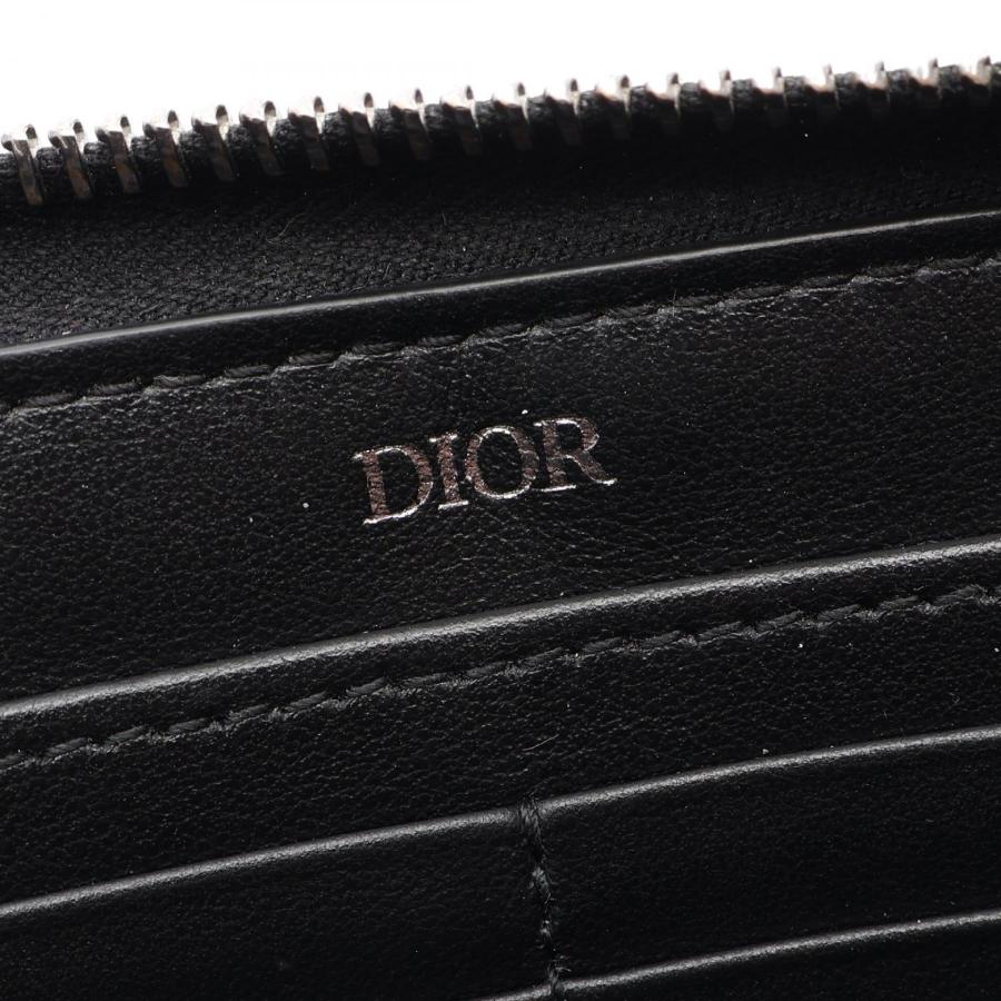 ディオール オブリーク ブランドオフ Dior キャンバス ラウンド長財布
