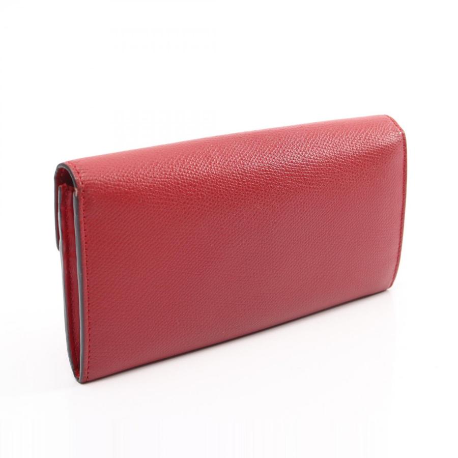 FENDI（フェンディ） エフ イズ ブランドオフ レザー 二つ折り長財布