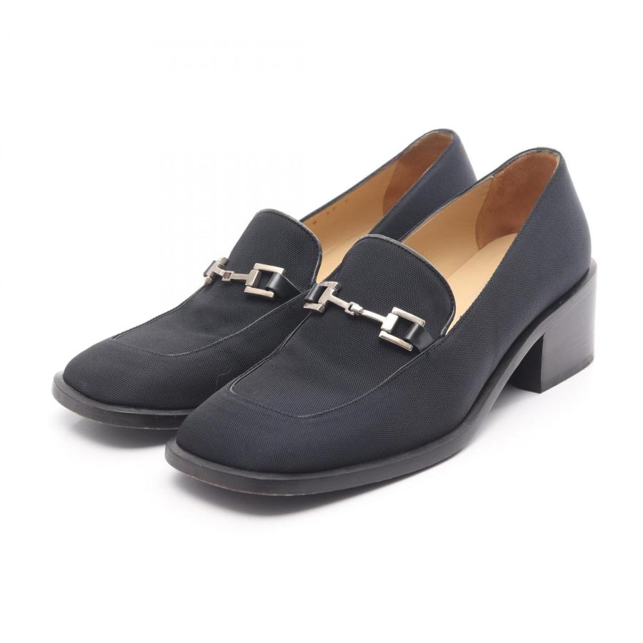 GUCCI（グッチ） ホースビット ブランドオフ キャンバス ローファー