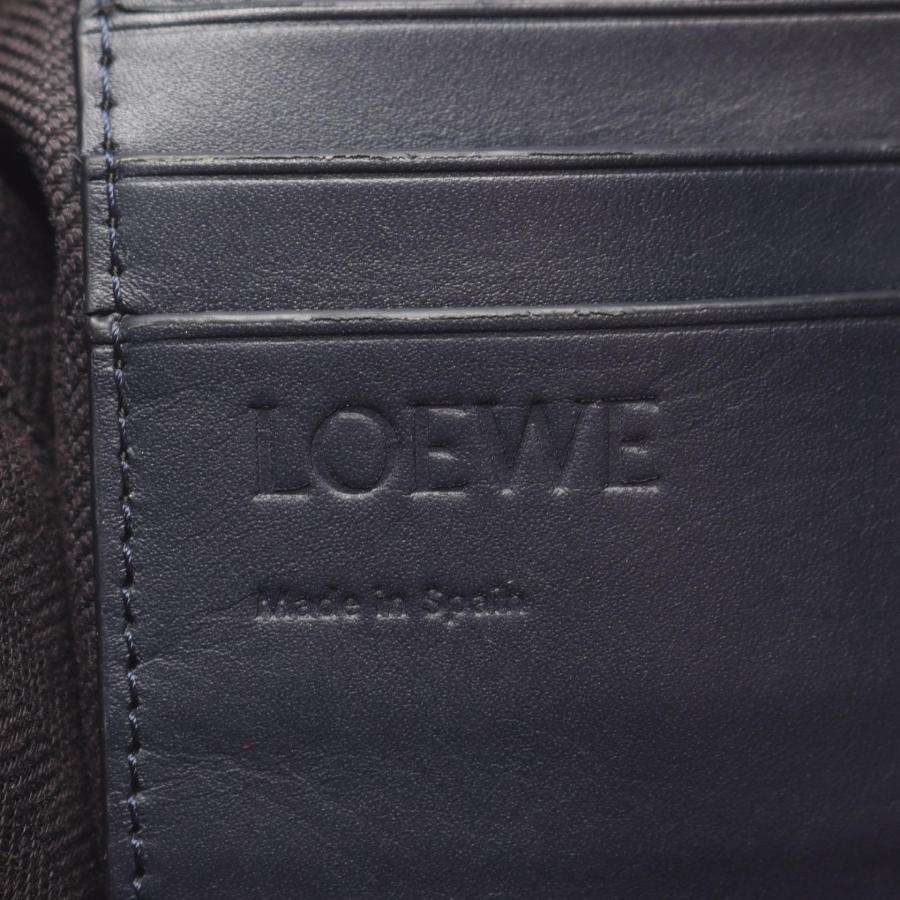 LOEWE（ロエベ） アナグラム ブランドオフ レザー セカンドバッグ