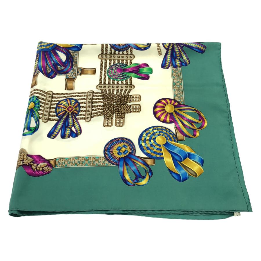 美品　レア　HERMES Central Park カレ90 スカーフ　シルク HERMES（エルメス） カレ90 ブランドオフ シルク スカーフ シルク 中古