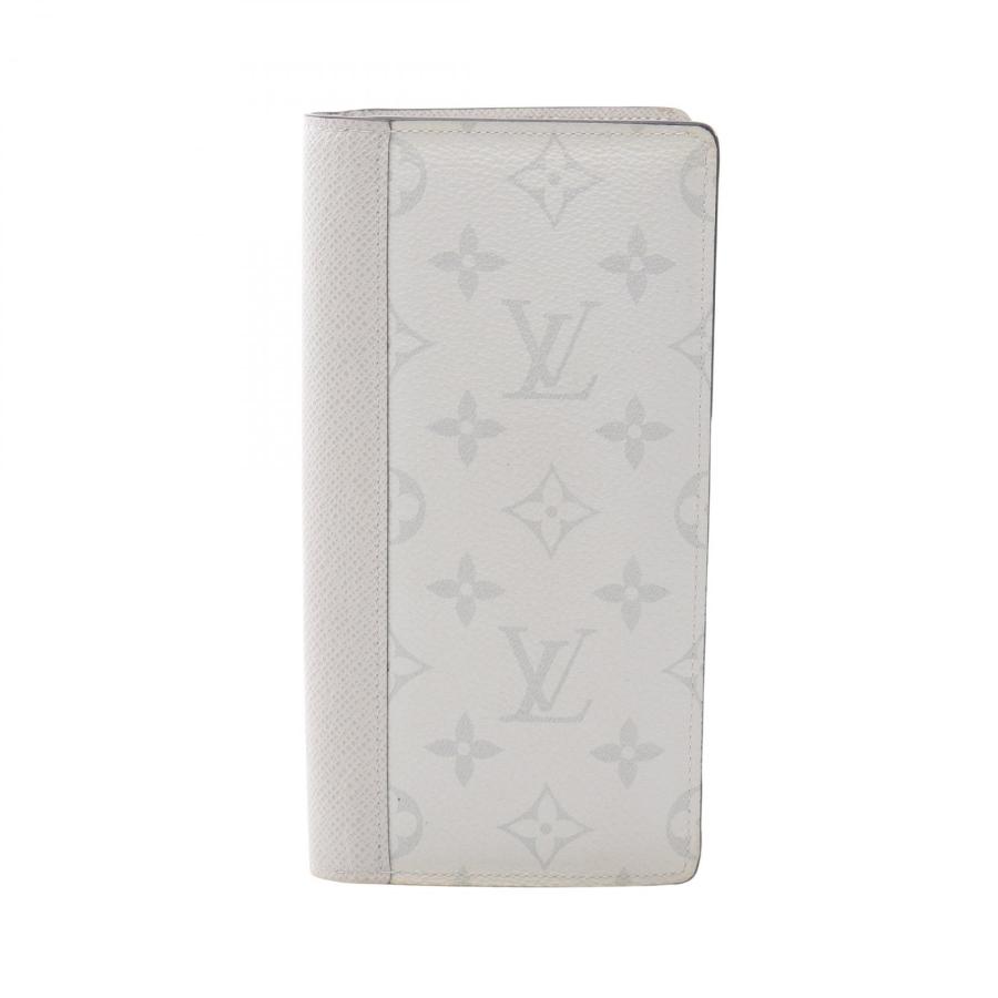 ポルトフォイユ ブラザ 【男性】 👡 ブランドオフ LOUIS VUITTON 二つ折り長財布 タイガ・ラマ 中古 メンズ