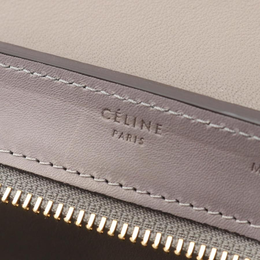 CELINE（セリーヌ） トラペーズ スモール ブランドオフ レザー