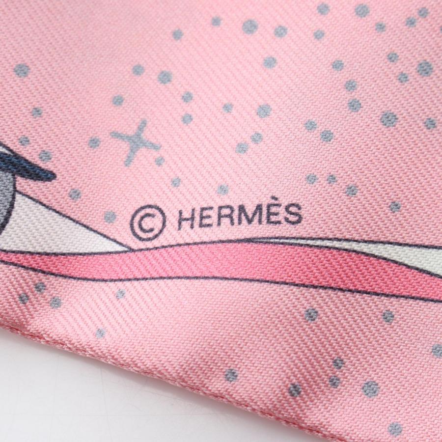 HERMES（エルメス） ツイリー SPACE DERBY ブランドオフ シルク